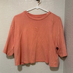 Adidas Women's Peach Crop Top